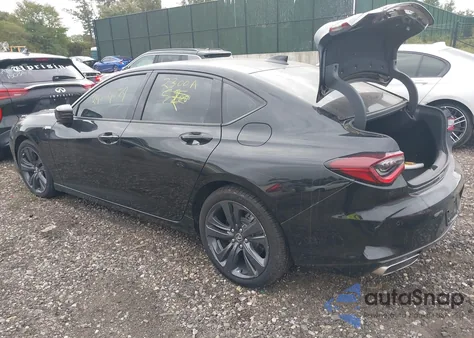 2023 Acura Tlx A-Spec Package z USA, uszkodzony, nr VIN 19UUB6F51PA002007